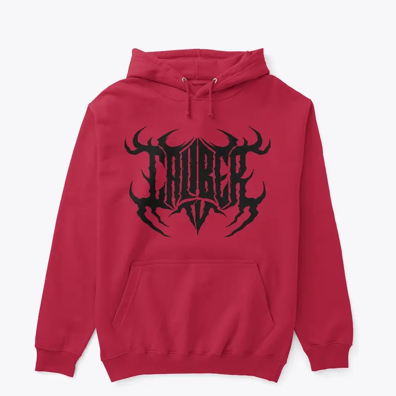 Deathcore Logo Hoodie Red